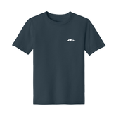 Youth Tech T-Shirt Genetik Atelier + Shop - Heather Navy - Genetik Sport